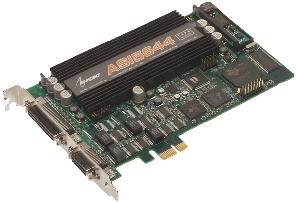 Audioscience ASI5644 Broadcast AES Digital & Balanced Analog Audio Sound Card [Used]-www.prostudioconnection.com