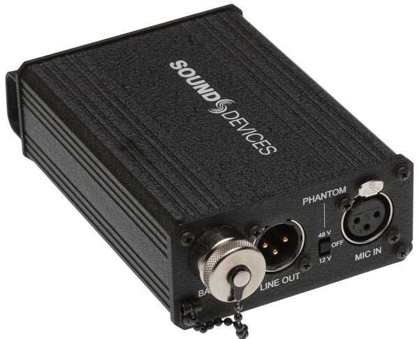 Sound Devices MP-1 Shure FP23 Microphone Preamp 66dB Gain Balanced XLR Low Noise [Used]-www.prostudioconnection.com