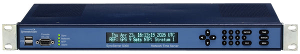 Symmetricom SyncServer PTP S300 UPGRADED GPS NTP Network Time Server NEW DISPLAY-www.prostudioconnection.com