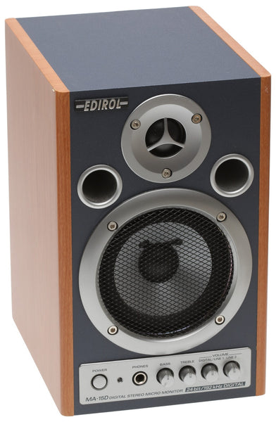 Edirol Roland MA-15D Desktop Studio Powered Nearfield Monitors S/PDIF Digital [Used]-www.prostudioconnection.com