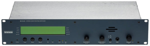 Broadcast Tools SS16.16 Balanced Analog Stereo Audio Automation Switcher Router-www.prostudioconnection.com