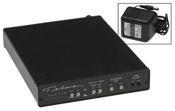 Telos One Cased w SAA Auto Answer Digital Phone Hybrid Broadcast Audio Interface-www.prostudioconnection.com