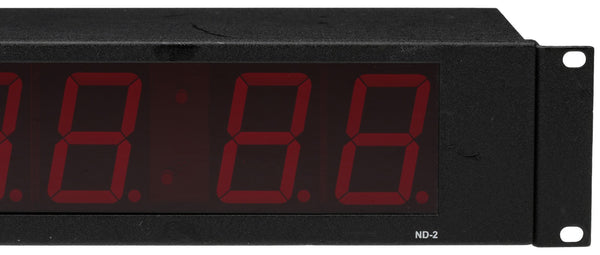 Symmetricom ND-2 NTP Internet IP Synchronized Red LED Wall Clock Ethernet ND2 [Refurbished]-www.prostudioconnection.com