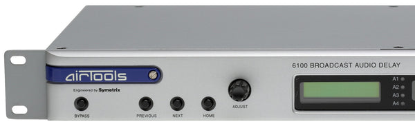 Symetrix Airtools 6100 AES Digital Audio Broadcast Profanity Delay DUMP Button-www.prostudioconnection.com