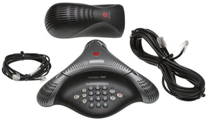 Polycom VoiceStation 300 Audio Conference Full Duplex Loudspeaker Speaker Phone [Refurbished]-www.prostudioconnection.com