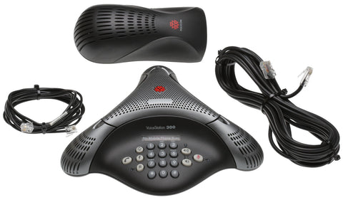 Polycom VoiceStation 300 Audio Conference Full Duplex Loudspeaker Speaker Phone [Refurbished]-www.prostudioconnection.com