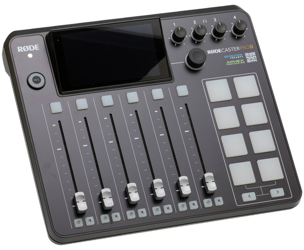 Rode RODECaster Pro II RCPII Integrated Audio Production Studio Console Mixer-www.prostudioconnection.com