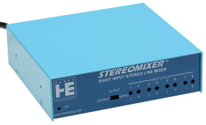 Henry Engineering StereoMixer 4 Stereo Channel Utility Mixer for Balanced Audio-www.prostudioconnection.com