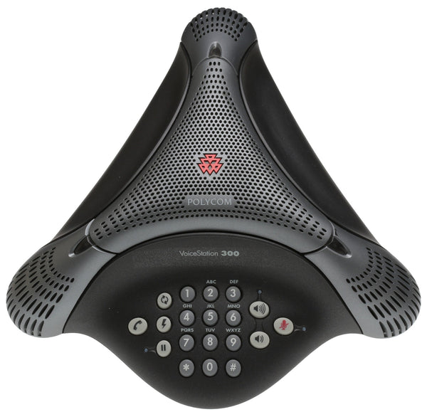 Polycom VoiceStation 300 Audio Conference Full Duplex Loudspeaker Speaker Phone [Used]-www.prostudioconnection.com