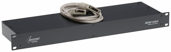 AudioScience BOB1024 Sound Card XLR Breakout Box Rackmount w 26Pin Digital Cable-www.prostudioconnection.com