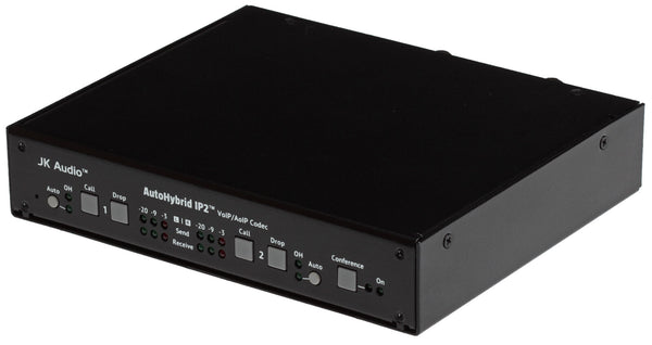 JK Audio AutoHybrid IP2 Broadcast VoIP AoIP Hybrid G.722 Wideband SIP Client [Used]-www.prostudioconnection.com