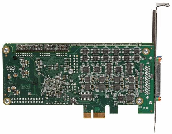 AudioScience ASI6722 Broadcast 2+2 Channel AES & Balanced Analog PCIe Sound Card-www.prostudioconnection.com