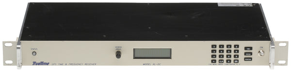 TrueTime Symmetricom XL-DC GPS 10MHz Oscillator IRIG-B Timecode LCD w/ 48V Power [Refurbished]-www.prostudioconnection.com