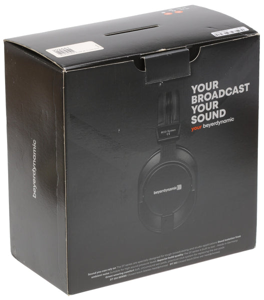 Beyerdynamic DT-250 80ohm Lightweight Closed Dynamic Headphones With Cable - NEW-www.prostudioconnection.com