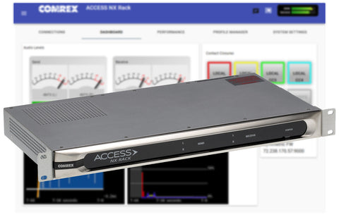 Comrex ACCESS NX w/ TS AES Digital Audio Over IP Internet Opus AAC AoIP Codec-www.prostudioconnection.com