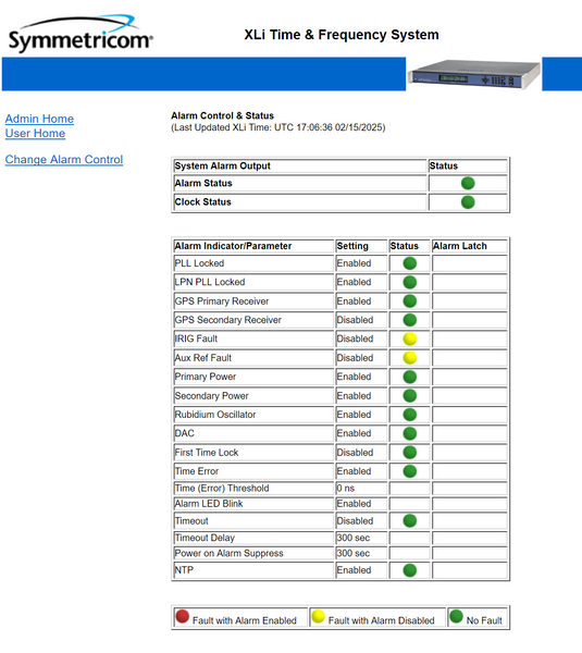 Symmetricom XLi Rubidium UPGRADED GPS 10MHz Oscillator NTP Time Server LOADED!!-www.prostudioconnection.com