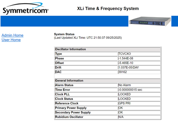 Symmetricom XLi TCXO UPGRADED Furuno GPS NTP Time Server 10MHz Oscillator PPO-www.prostudioconnection.com