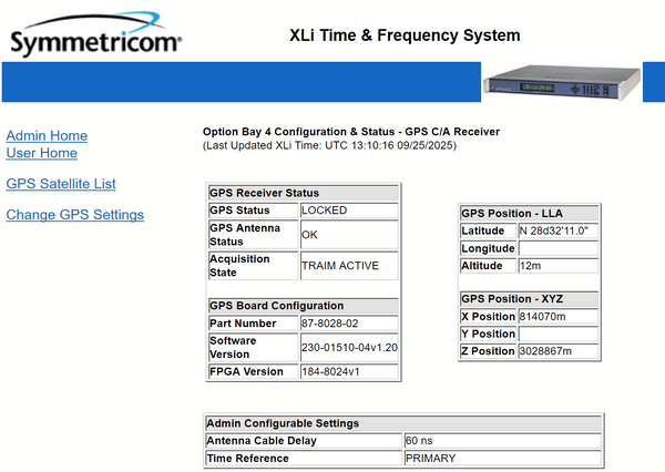 Symmetricom XLi FTM III UPGRADED Furuno GPS NTP Time Server 10MHz Oscillator PPO-www.prostudioconnection.com