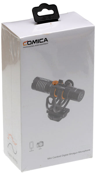 Comica CVM - VM10 Pro Audio Mini Smartphone Video Cardioid Shotgun Mic Kit - New-www.prostudioconnection.com