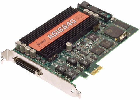 AudioScience ASI6640 PCIe Multichannel Broadcast Sound Card Balanced Audio XLR [Refurbished]-www.prostudioconnection.com