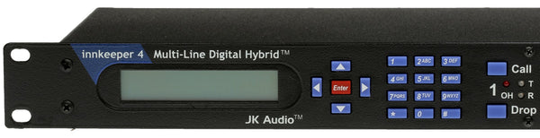 JK Audio Innkeeper 4 Line Broadcast Digital Hybrid Phone Audio Console Interface-www.prostudioconnection.com
