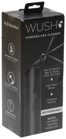 WUSH Water Powered Ear Cleaner Rechargeable Electric Triple Jet Stream - NEW [New]-www.prostudioconnection.com