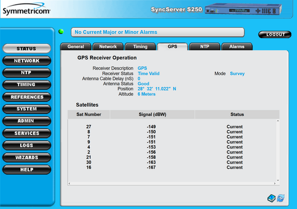 Symmetricom SyncServer 1520R-S250 UPGRADED ublox GPS NTP Network Time Server-www.prostudioconnection.com