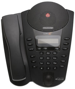 Polycom Soundpoint Pro 2-Line Premium LCD Office Speakerphone w/Headset Jack [Used]-www.prostudioconnection.com