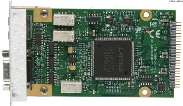 Spectracom Securesync 1204-14 Simulcast CTCSS Data Clock Expansion Option Card [Used]-www.prostudioconnection.com