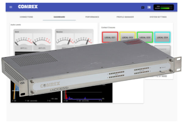 Comrex ACCESS Codec AES Audio Over IP Endpoint AAC Internet AoIP w/ TS License-www.prostudioconnection.com