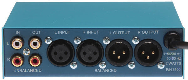 Henry Engineering Matchbox HD Pro Balanced XLR Unbalanced IHF RCA Converter-www.prostudioconnection.com