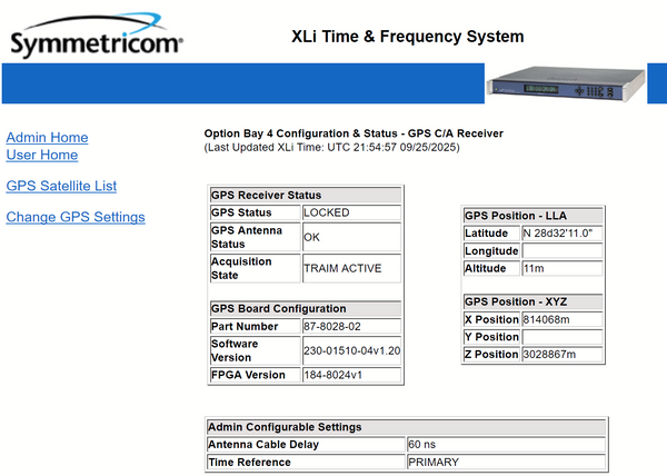 Symmetricom XLi TCXO UPGRADED Furuno GPS NTP Time Server 10MHz Oscillator PPO-www.prostudioconnection.com