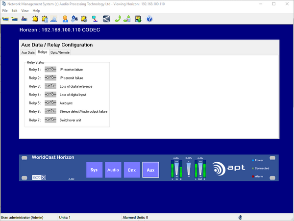 Worldcast Horizon APT-X Stereo Broadcast AES Digital Audio I/O IP Codec XLR AoIP-www.prostudioconnection.com