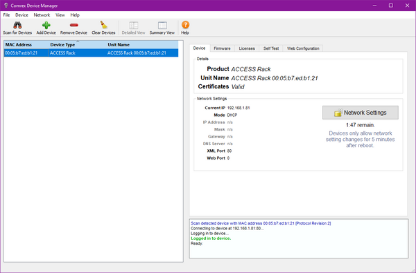 Comrex ACCESS Codec AES Audio Over IP Endpoint AAC Internet AoIP w/ TS License-www.prostudioconnection.com