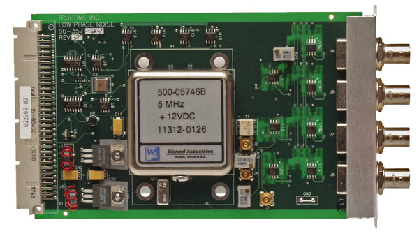 TrueTime Symmetricom XL-DC 86-357-24 Quad 10MHz Card Low Phase Noise BNC Output [Used]-www.prostudioconnection.com