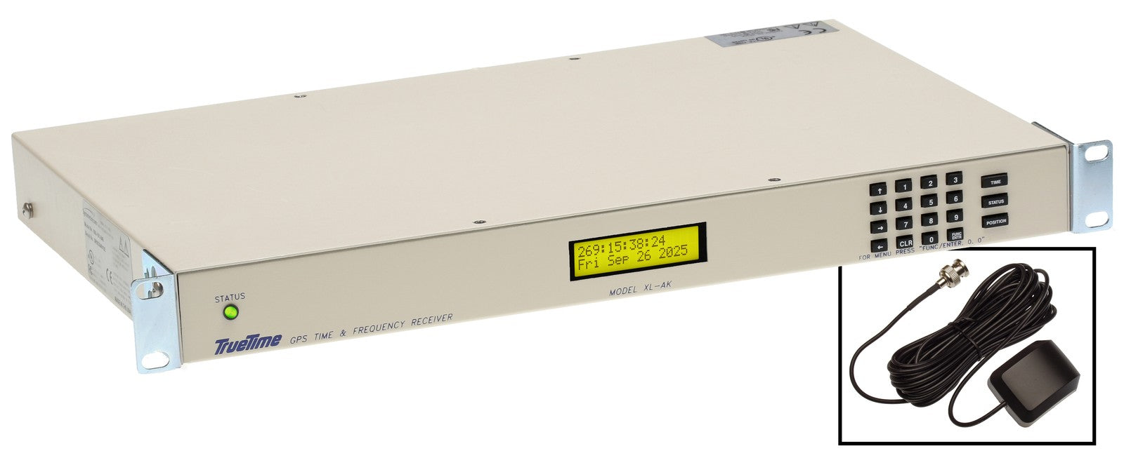 Symmetricom TrueTime XL-AK GPS 10Mhz TCXO Oscillator Pulse Generator with TI/ET [Used]-www.prostudioconnection.com