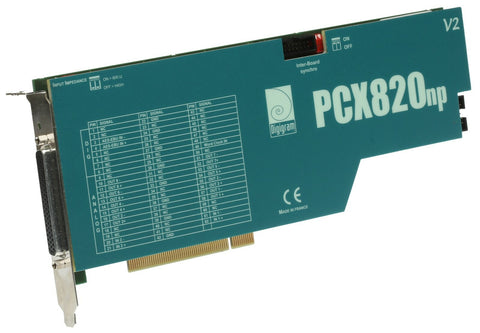 Digigram PCX820np v2 AES/EBU Digital Balanced Analog Broadcast Audio Sound Card [Used]-www.prostudioconnection.com