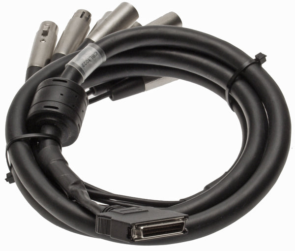 AudioScience CBL1022 XLR HD50 ASI6620 Analog Breakout Cable 2 Stereo Outs 2 Ins [Used]-www.prostudioconnection.com