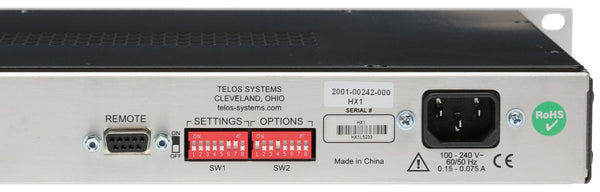 Telos HX1 Digital Hybrid Broadcast Phone Line Audio Console Interface IFB MINT-www.prostudioconnection.com