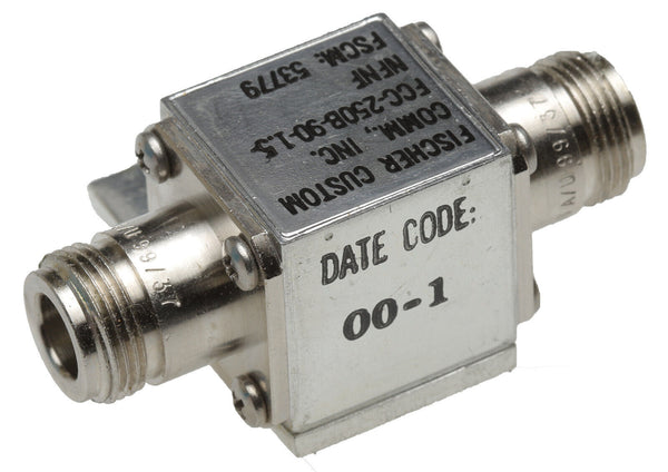 Symmetricom 58539A GPS 1.5GHz Transient Eliminator Fischer FCC-250B-90-1.5-NFNF-www.prostudioconnection.com