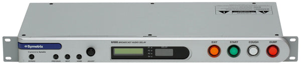 Symetrix Airtools 6100 AES Digital Audio Broadcast Profanity Delay DUMP Button-www.prostudioconnection.com