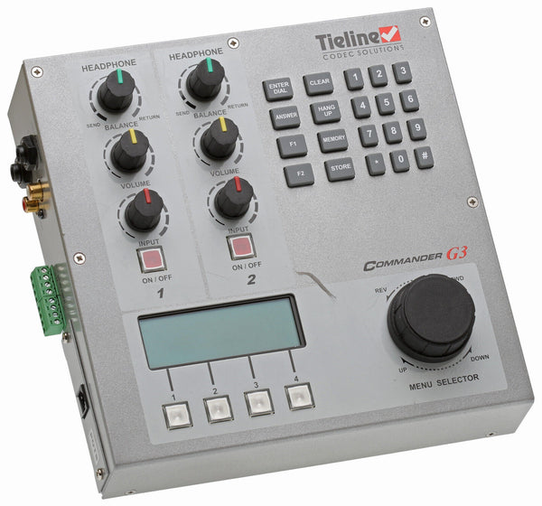 Tieline Commander G3 TLF300 Field Portable Remote Codec Audio Over IP POTS-www.prostudioconnection.com