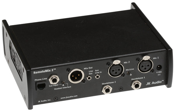 JK Audio RemoteMix 2 Portable Sports Field Mixer Remote Mix Broadcast Hybrid IFB-www.prostudioconnection.com