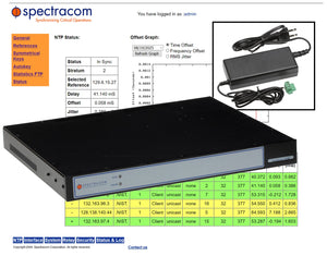 Spectracom 9388 NetClock Timecode NTP Network Time Server Protocol Ethernet IPv6-www.prostudioconnection.com