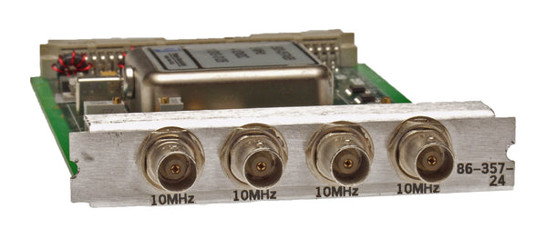 TrueTime Symmetricom XL-DC 86-357-24 Quad 10MHz Card Low Phase Noise BNC Output [Refurbished]-www.prostudioconnection.com