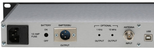 ESE ES-102U UPGRADED ublox GPS SMPTE/EBU TC90 Timecode LED Clock Time Receiver [Used]-www.prostudioconnection.com