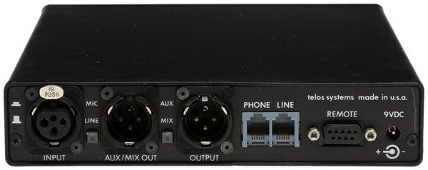 Telos One Cased Digital Hybrid Broadcast Phone Line Audio Console Interface IFB-www.prostudioconnection.com