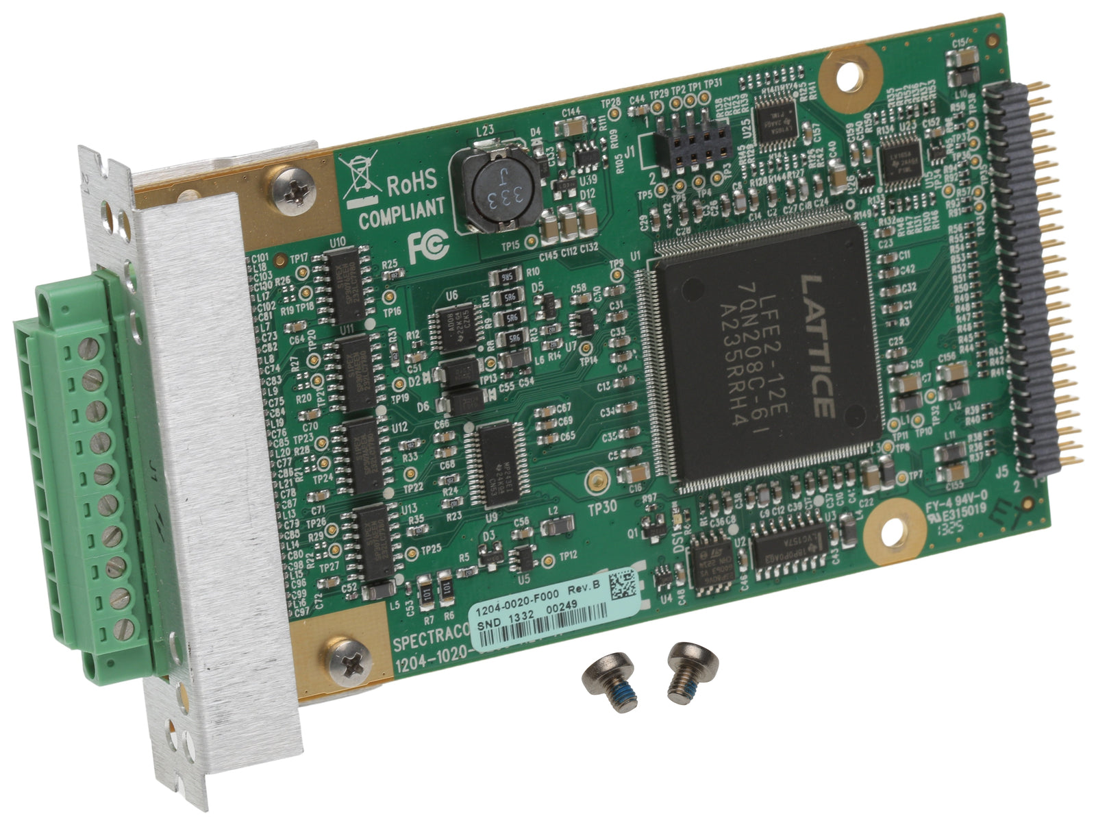 Spectracom Securesync 1204-21 Quad 1PPS Output RS-485 Expansion Option Card [Used]-www.prostudioconnection.com