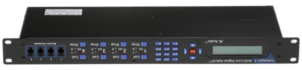 JK Audio Innkeeper 4 Line Broadcast Digital Hybrid Phone Audio Console Interface-www.prostudioconnection.com