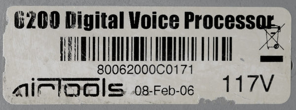 Airtools Symetrix 6200 Digital Mic Preamplifier Voice Speech Processor Voiceover-www.prostudioconnection.com